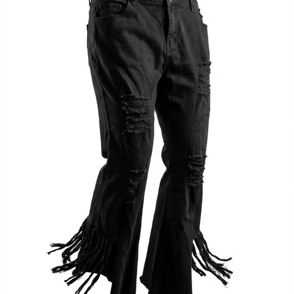 Denim - 2xl black jeans